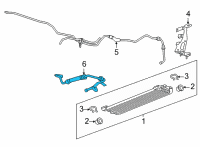 OEM Cadillac CT5 Hose & Tube Assembly Diagram - 84887315