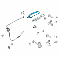 OEM Lincoln Aviator HANDLE ASY - DOOR - OUTER Diagram - LC5Z-7822405-AA
