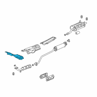 OEM Acura RSX Plate, Dashboard Baffle (Lower) Diagram - 74257-S6M-000