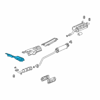 OEM 2003 Acura RSX Plate, Dashboard Baffle (Lower) Diagram - 74257-S6M-000