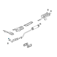 OEM 2006 Honda Element Gasket, Exhuast Flexible Diagram - 18229-S6M-003