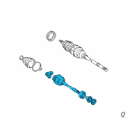 OEM 1998 Toyota Camry CV Joints Diagram - 43030-06020