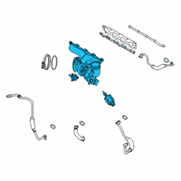 OEM BMW X2 EXCHANGE TURBOCHARGER WITH E Diagram - 11-65-8-662-074