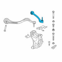 OEM 2020 BMW Z4 Control Arm With Rubber Bush Diagram - 31-10-6-888-153