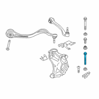 OEM BMW 535i GT xDrive Hexagon Screw With Flange Diagram - 31-10-6-760-222