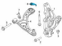 OEM Ford Mustang Mach-E RETAINER - NUT Diagram - LJ9Z-2C308-A