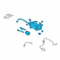 OEM Lexus GS450h Vapor Canister Diagram - 77740-30330