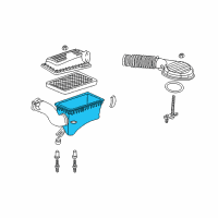 OEM 1999 Dodge Durango Body-Air Cleaner Diagram - 53030819