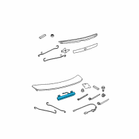 OEM 2008 Honda Accord Lamp Assy., Stop Diagram - 08F13-S30-0M110