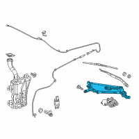 OEM 2013 Dodge Dart Linkage-WIPER Diagram - 68156261AB