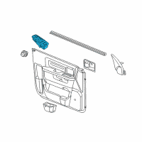 OEM 2012 Ram 3500 Switch-Window And Door Lock Diagram - 4602870AD