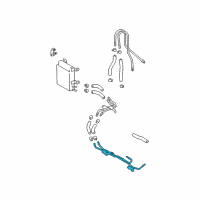 OEM Lexus RX300 Tube Sub-Assy, Oil Cooler Diagram - 32907-48010