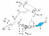 OEM 2020 Lincoln Corsair CONVERTER ASY Diagram - LX6Z-5E212-M