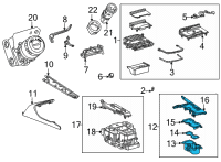 OEM Lexus NX250 PANEL SUB-ASSY, CONS Diagram - 58805-78050