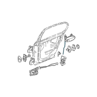 OEM 1999 Chevrolet Malibu ROD-MIR/O Diagram - 22595092