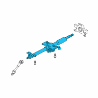 OEM 2004 Hyundai Accent Column & Shaft Assembly-Steering Diagram - 56310-25000