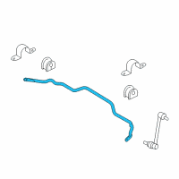 OEM 2005 Mercury Mariner Stabilizer Bar Diagram - 5L8Z-5482-CA