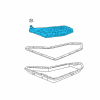 OEM Chevrolet Cavalier Filter Diagram - 8652910