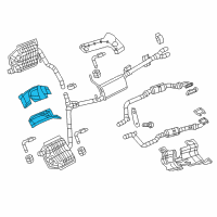 OEM 2019 Dodge Challenger Shield-Exhaust Diagram - 5112114AD