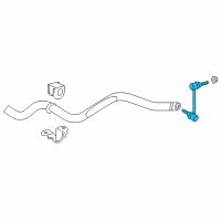 OEM 2019 Toyota Tacoma Stabilizer Link Diagram - 48820-04020