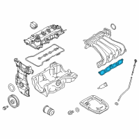 OEM 2017 Nissan Versa Note Gasket-Manifold Diagram - 14035-1HK0A