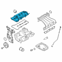 OEM 2012 Nissan Versa Cover Assy-Valve Rocker Diagram - 13264-3AB0B