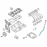 OEM 2014 Nissan Versa Guide-Oil Level Diagram - 11150-ED00A