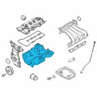 OEM 2014 Nissan Versa Pan Assy-Oil Diagram - 11110-3HC0A