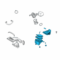 OEM 2008 Kia Amanti Air Cleaner Assembly Diagram - 281103F910