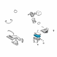 OEM 2008 Kia Amanti Air Cleaner Filter Diagram - 281133F900