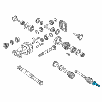 OEM Infiniti Joint Assembly Outer Diagram - 39211-1LB0A