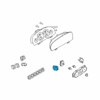 OEM Mercury Monterey Fan Switch Diagram - 1L2Z-19986-AA