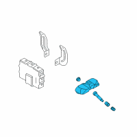 OEM Hyundai Valve-Tpms Diagram - 52933-4D800