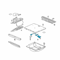 OEM 2000 Honda CR-V Lock Assy. Diagram - 84525-S10-000