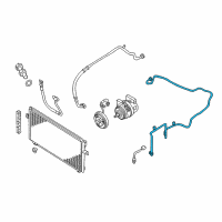 OEM Nissan Altima Pipe-Front Cooler, High Diagram - 92440-8J011