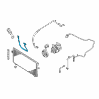 OEM 2003 Nissan Altima Hose-Flexible, High Diagram - 92490-8J011