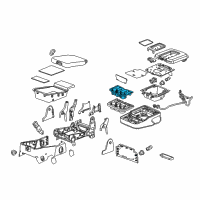 OEM 2015 Chevrolet Suburban Liner Diagram - 23362989