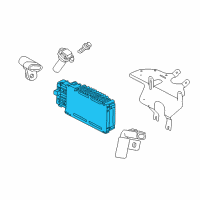 OEM Chrysler 300M Powertrain Control Module Diagram - R5114082AA