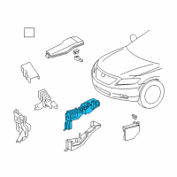 OEM Toyota Venza Relay Box Diagram - 82741-0T010