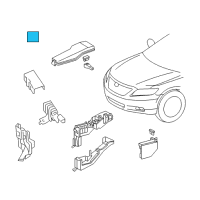 OEM Lexus RX350 Relay Assy, Starter Diagram - 28300-0A011