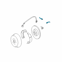 OEM Jeep Liberty Line-Brake Diagram - 52128278AD