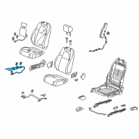 OEM 2018 Honda CR-V Heater Complete, Front Diagram - 81134-TLA-A02