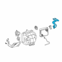 OEM 2006 Lexus ES330 Tube & Accessory Assembly Diagram - 88710-33280