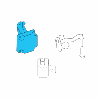 OEM 2010 Lexus ES350 Computer Assy, Active Engine Mount Control Diagram - 896A0-33010