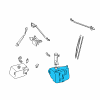 OEM 1999 GMC C3500 Container Diagram - 22143999
