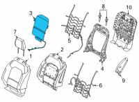 OEM 2021 Ford Bronco ELEMENT Diagram - M2DZ-14D696-BA