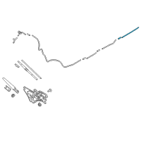 OEM 2019 Hyundai Tucson Hose Assembly-Rear Washer Diagram - 98956-D3000