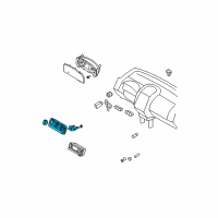 OEM 2009 Ford Edge Dash Control Unit Diagram - 8T4Z-19980-C