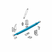 OEM GMC Sierra 1500 HD Classic Leaf Spring Diagram - 15246971