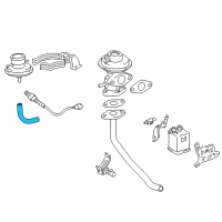 OEM 1991 Toyota MR2 Hose Diagram - 90445-11065